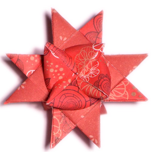 10 mm Papierstreifen Dooblu Rot